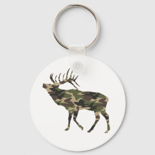Bull Elk Camo    Key Ring