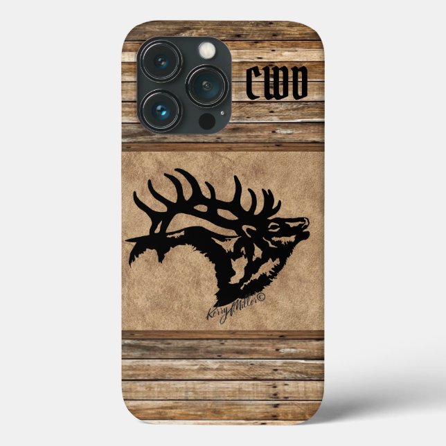 Bull Elk Case-Mate iPhone Case (Back)