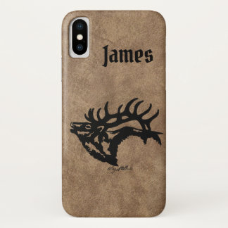 Bull Elk iPhone X Case