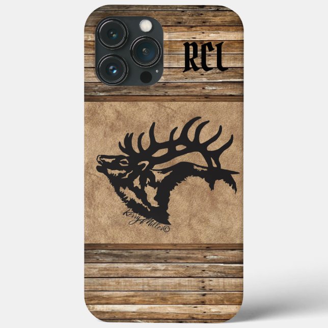 Bull Elk Case-Mate iPhone Case (Back)