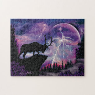 Bull Elk  Jigsaw Puzzle