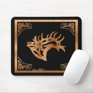 Bull Elk Mouse Pad