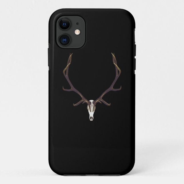 Bull elk skull colour Case-Mate iPhone case (Back)