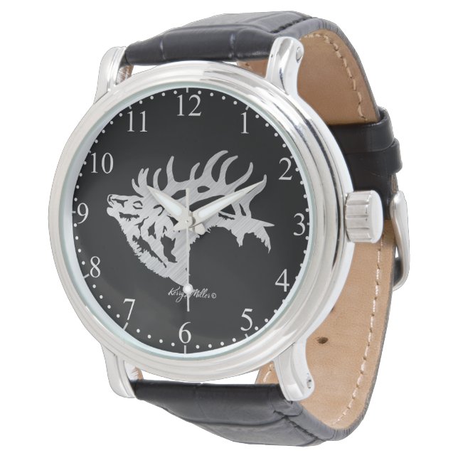 Bull Elk Watch (Angled)