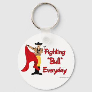 Bull Fighter Key Ring