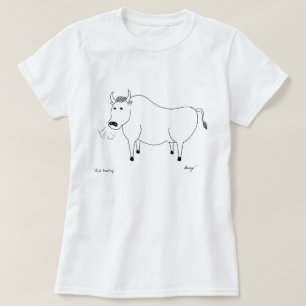Bull Folk Art Shirts