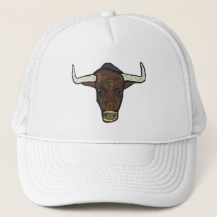 Bull Head Trucker Hat