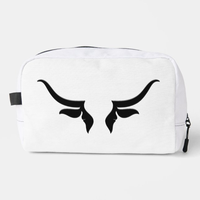 Bull Horns  Dopp Kit (Front)