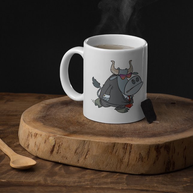Bull In A Suit Coffee Mug (Creator Uploaded)