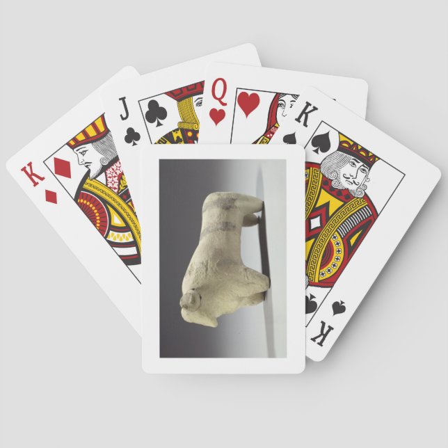 Bull in the Ubaid style, c.4000-3500 BC (terracott Playing Cards (Back)
