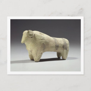 Bull in the Ubaid style, c.4000-3500 BC (terracott Postcard