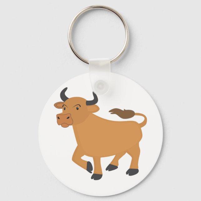 Bull Key Ring (Front)