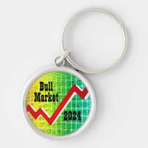 Bull Market 2024 Key Ring