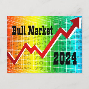 Bull Market 2024 Postcard