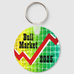 Bull Market 2025 Key Ring