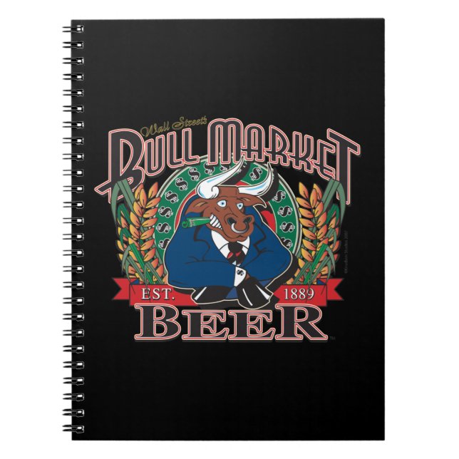 Bull-Market-Beer Notebook (Front)