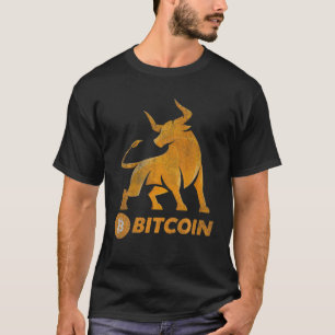 Bull Market Bitcoin BTC Coin Crypto Token Wallet M T-Shirt