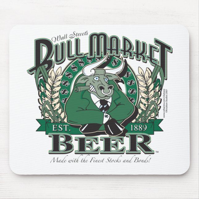 Bull-Market-CNBC-LARGE Mouse Pad (Front)