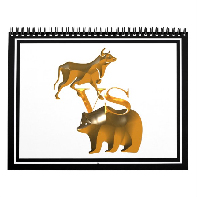 Bull Market Vs Bear Market Calendar (Cover)