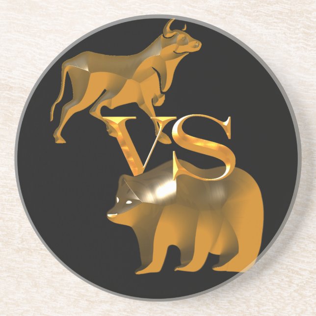 Bull Market Vs Bear Market Coaster (Front)