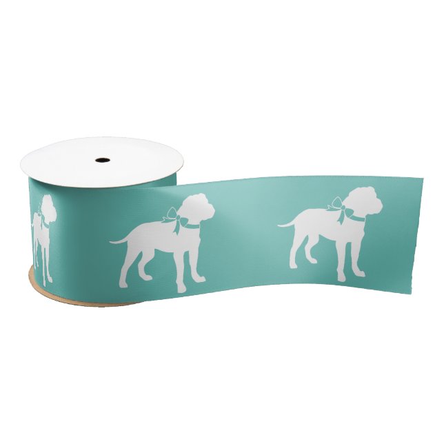 Bull Mastiff Dog Puppy Bullmastiff Satin Ribbon (Spool)
