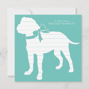 Bull Mastiff Dog Puppy Bullmastiff Thank You Card