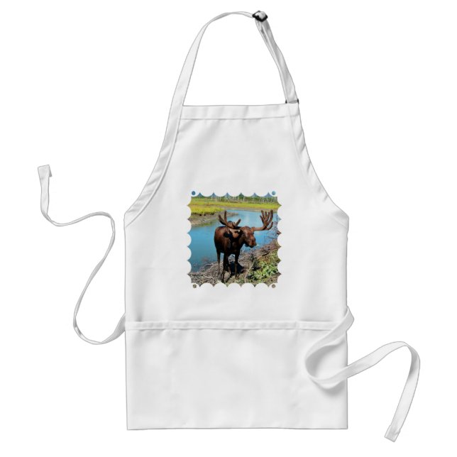 Bull Moose Apron (Front)