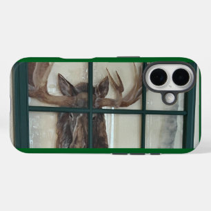 Bull Moose Art Designed iPhone 16 Case Case