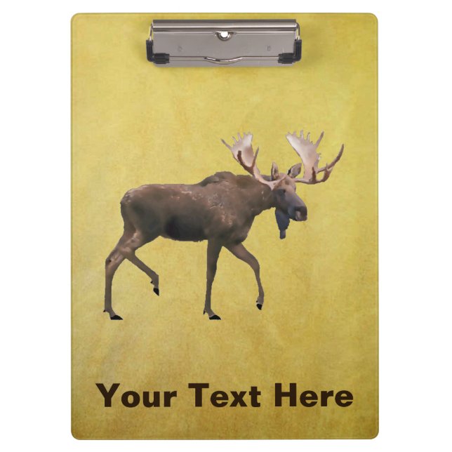 Bull Moose Clipboard (Front)