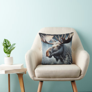 Bull Moose Cushion