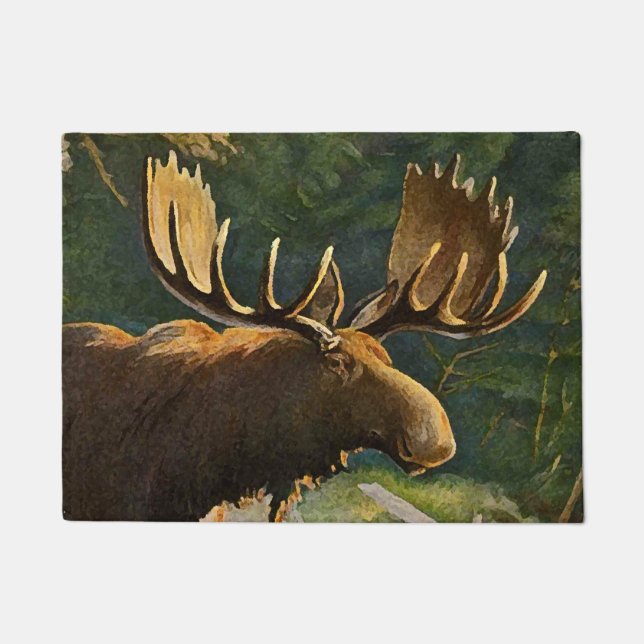 Bull Moose Doormat (Front)