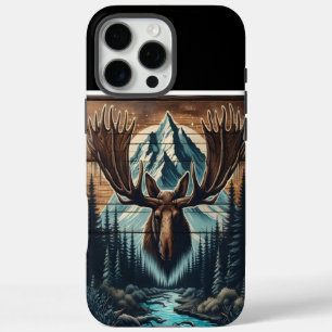 Bull Moose Mountain Lighter iPhone 16 Pro Max Case
