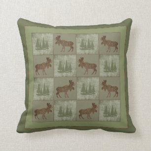 Bull Moose Pillow