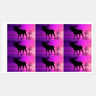 Bull Moose Silhouette