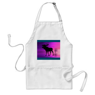 Bull Moose Silhouette Standard Apron