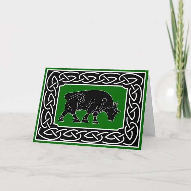 Bull of Prosperity - Greeting Card (Front)