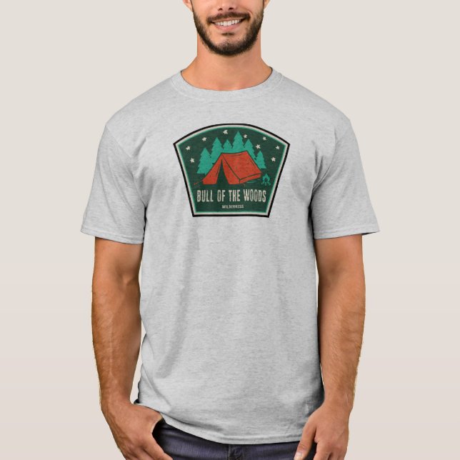Bull Of The Woods Wilderness Oregon Camping T-Shirt (Front)