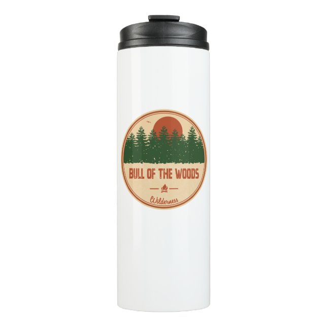 Bull Of The Woods Wilderness Oregon Thermal Tumbler (Front)