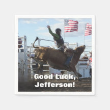 Bull Rider and Bucking Bull Rodeo