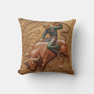 Bull Rider cushion
