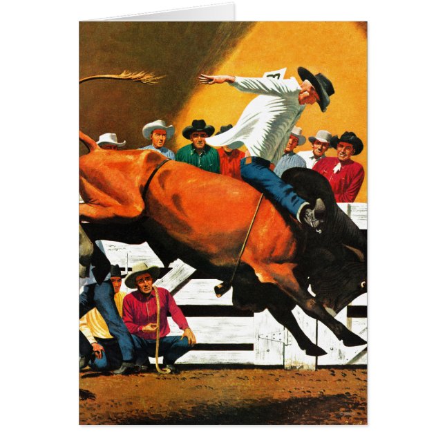 Bull Riding by Fred Ludekens (Front)