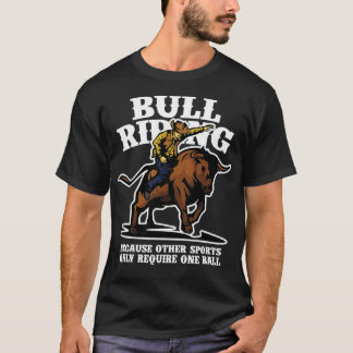 Bull Riding Sports Rodeo Bull Rider Country Cowboy T-Shirt