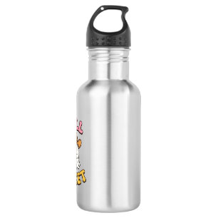 Bull Sheet Cute Ghost Cowboy Vintage Funny T-Shirt 532 Ml Water Bottle