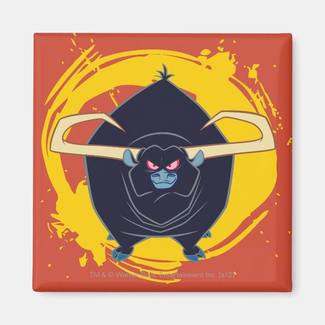 Bull Smiling Magnet (Front)