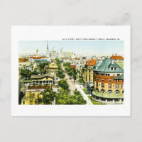 Bull Street North from Masonic Temple, Savannah,GA