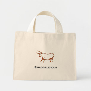 Bull swaggalicious mini tote bag