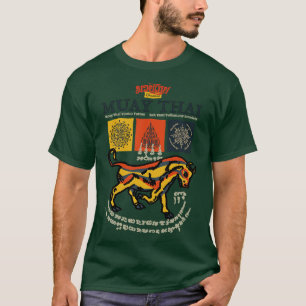 Bull Tattoo Muay Thai Sak Yant T-Shirt