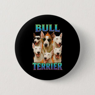 Bull Terrier 6 Cm Round Badge