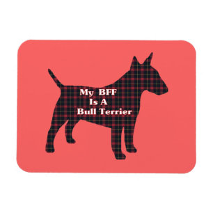 Bull Terrier BFF Magnet