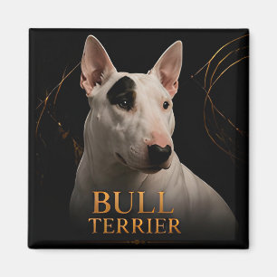 Bull Terrier Bold Character Collection Magnet